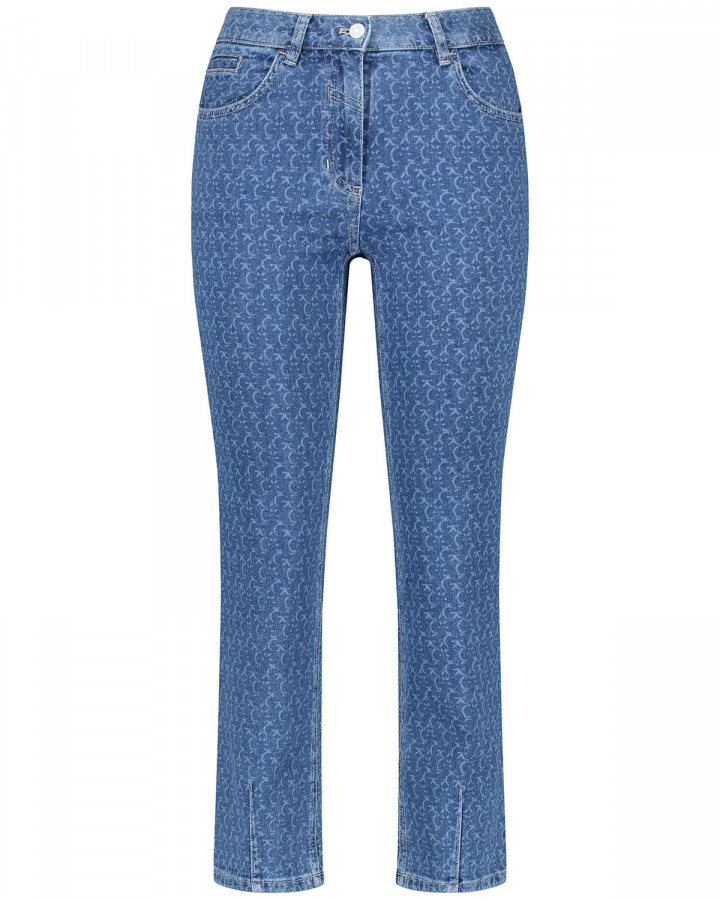 Jeans Best4me ALIS:SA 7/8 denimblå från Gerry Weber